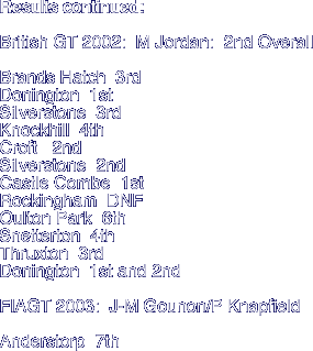 Results continued: