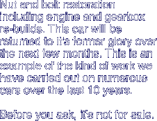 Nut and bolt restoration including
